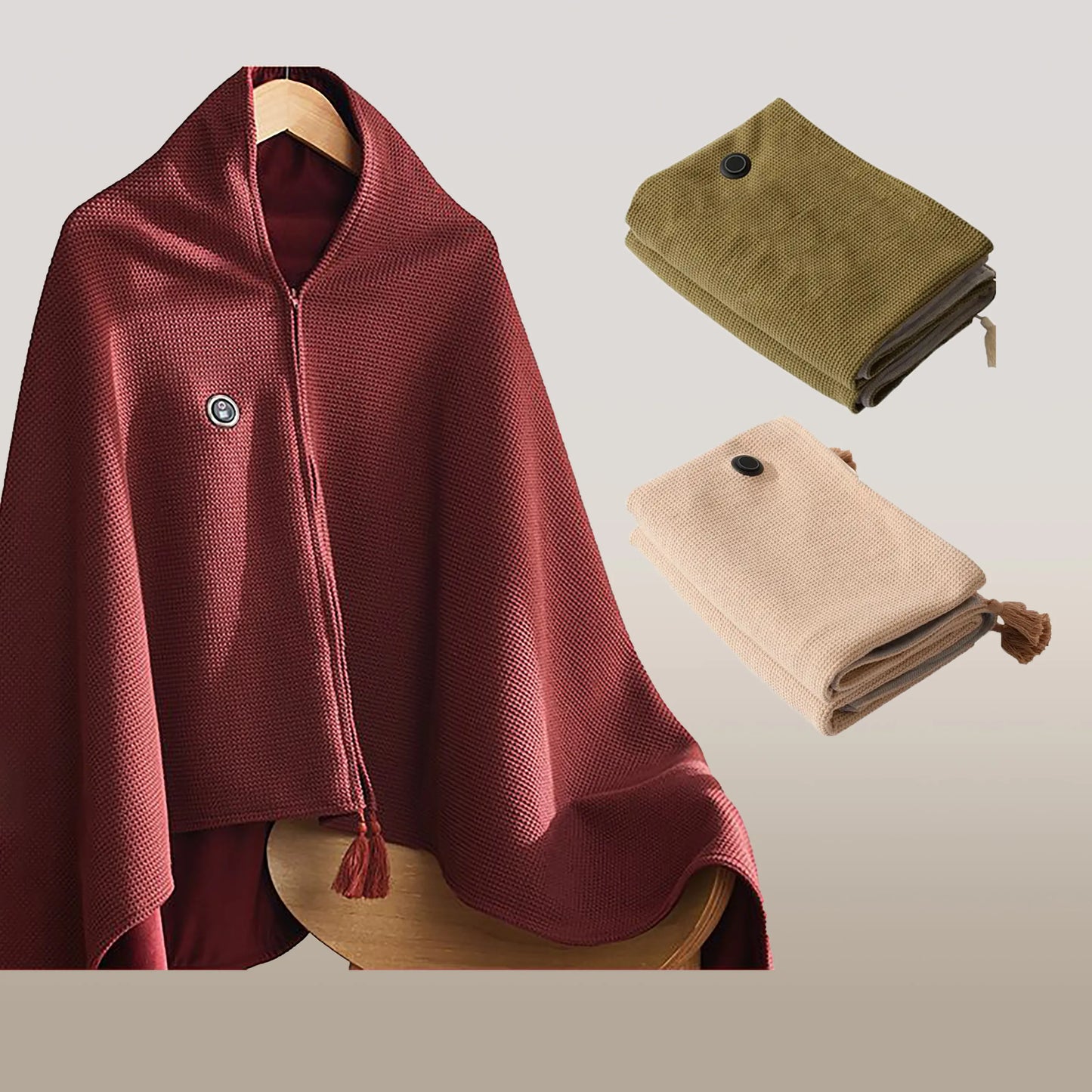 🔥Black Friday 49% OFF — Portable Heated Shawl