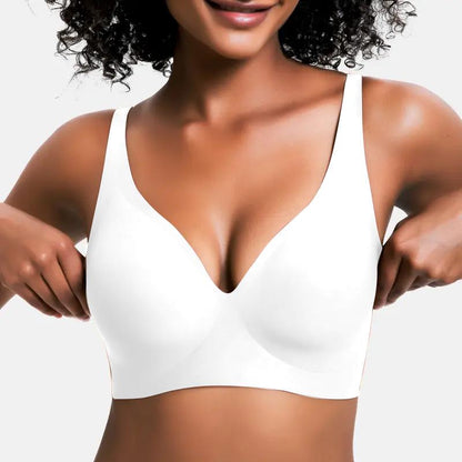 ✨ BUY 1 GET 1 FREE✨Seamless push-up bra with deep V-neck and no underwire