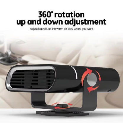 ❄️ Winter Steals: Up to 49% Off 💰🔥2-in-1 Portable Car Heater with 360° Rotation