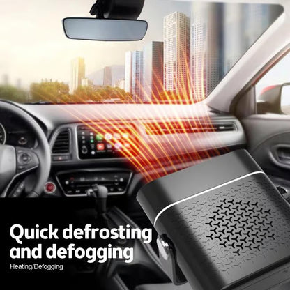 ❄️ Winter Steals: Up to 49% Off 💰🔥2-in-1 Portable Car Heater with 360° Rotation
