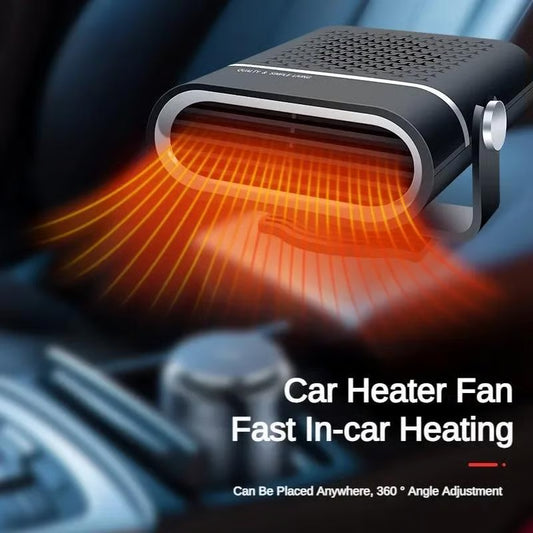 ❄️ Winter Steals: Up to 49% Off 💰🔥2-in-1 Portable Car Heater with 360° Rotation