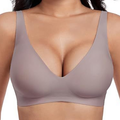 ✨ BUY 1 GET 1 FREE✨Seamless push-up bra with deep V-neck and no underwire