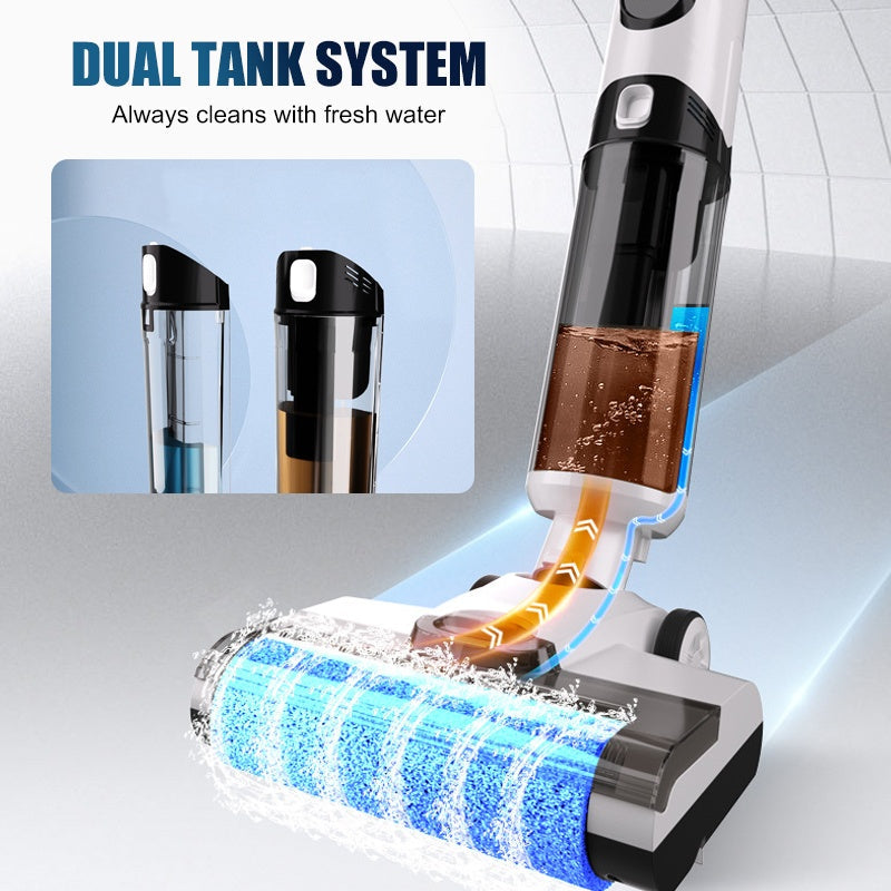 ⚡⏳Last 30 units at a special price! 🧹 Wet and Dry Vacuum | Self-Cleaning & Cordless ✨ All-around hard floor cleaning – pet hair & food residues, bye-bye!
